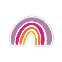 Afbeelding in Gallery-weergave laden, Paars Regenboog Sticker 6.0x4.3cm