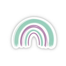 Afbeelding in Gallery-weergave laden, Mint Paars Regenboog Sticker 6.0x4.4cm