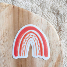 Afbeelding in Gallery-weergave laden, Transparant Oranje Regenboog Sticker 6.0x5.7cm