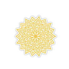 Afbeelding in Gallery-weergave laden, Mandala of Gold Goudfolie Sticker 6.0x6.0cm