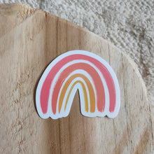 Afbeelding in Gallery-weergave laden, Roze en Geel Regenboog Sticker 6.0x5.1cm