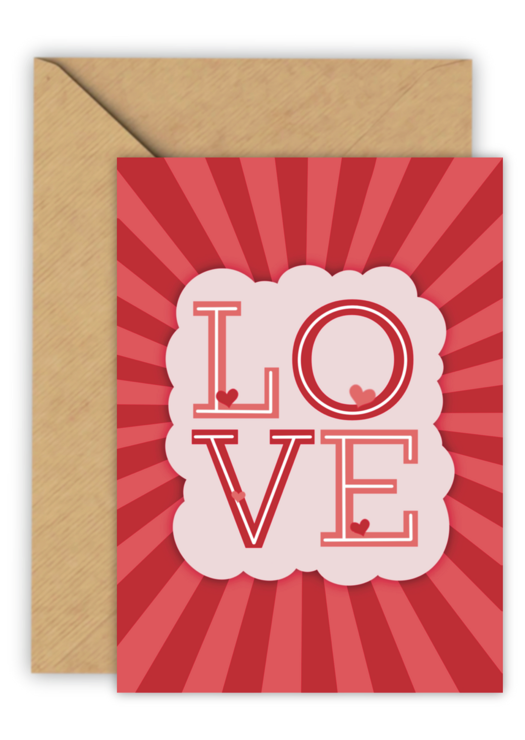 LOVE | Valentijnskaart A6