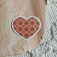 Afbeelding in Gallery-weergave laden, Heart Mandala Pattern | Hartjes | Sticker 6.0x6.0cm
