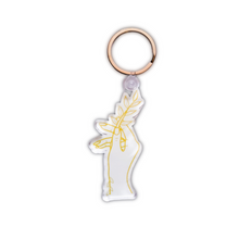Afbeelding in Gallery-weergave laden, Strength - Hands of Gold Acryl Sleutelhanger 3.6x7.0cm
