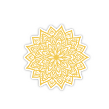 Afbeelding in Gallery-weergave laden, Mandala of Gold Goudfolie Sticker 6.0x6.0cm
