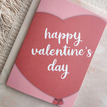 Afbeelding in Gallery-weergave laden, Happy Valentine&#39;s Day Heart Balloon Valentijnskaart A6
